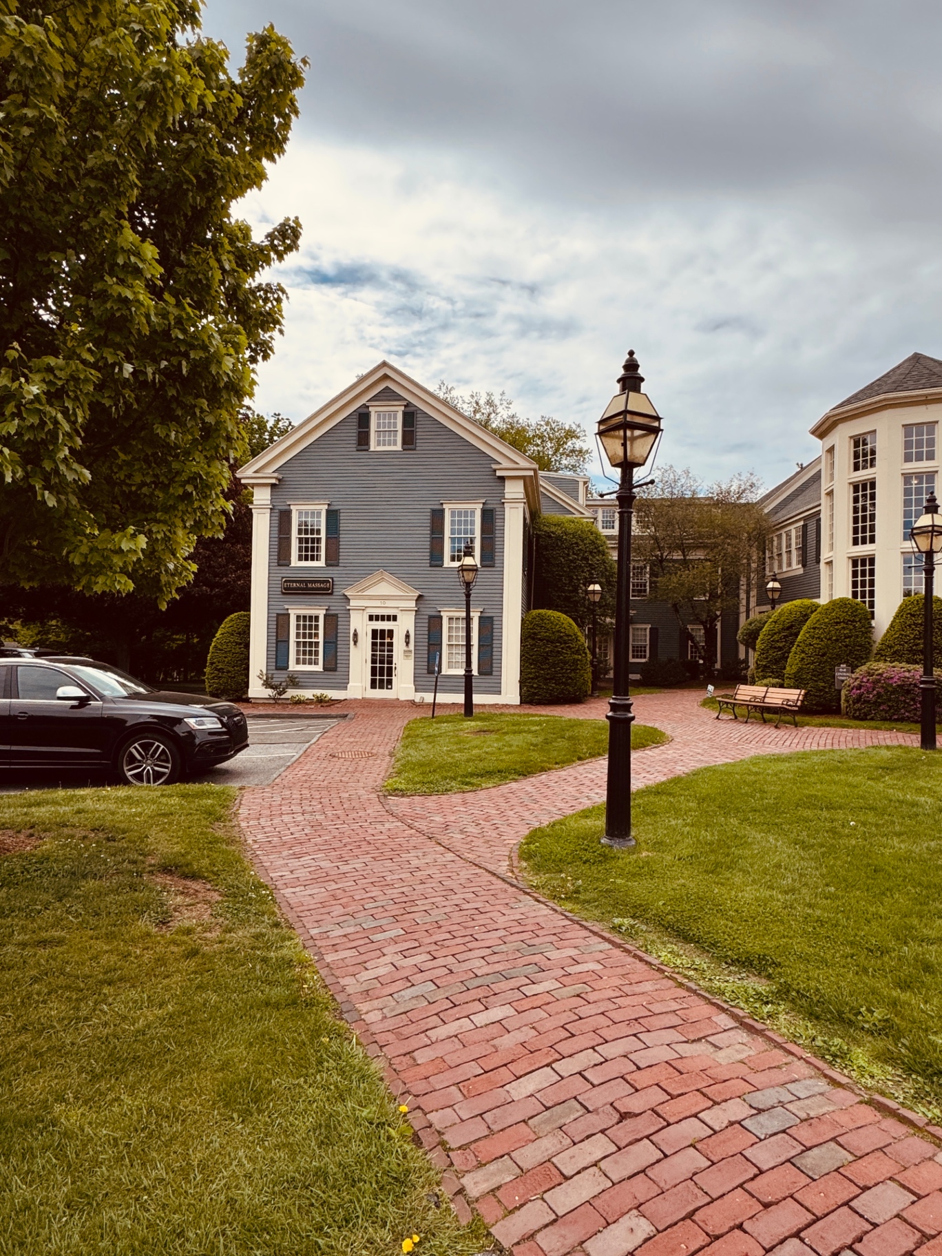 Eternal Massage Inc. building at 10 Maple Street, Middleton MA